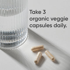 Sports Research close-up of a single capsule highlighting smooth vegan capsule texture and purity