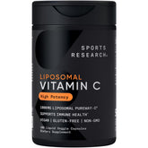 Sports Research front packaging showing bottle and label for clear identification