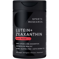 Sports Research front label showing product name and bottle benefits