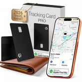 Spotminders PRO front card view showing slim credit-card design and discreet protection