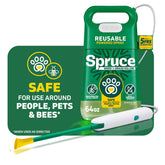 Spruce front packaging shows starter kit and easy application benefit