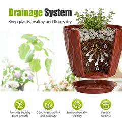 SQKH planter used in kitchen herb display, saves counter space