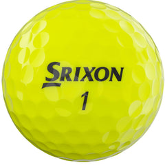 Close-up of Srixon Q Star Tour cover texture highlighting softer feel and grip