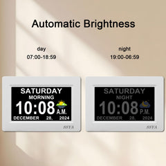 SSYA closeup screen texture showing HD clarity for easy reading