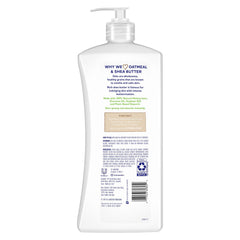 St. Ives lotion texture on hand absorbing quickly for hydration
