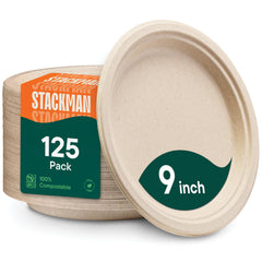 Stack Man front packaging showing 125-pack and eco benefits