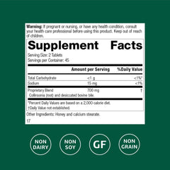Standard Process Cholacol tablet close-up detail showing texture and consumption benefit