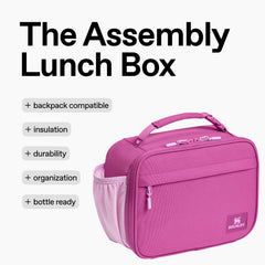 STANLEY mesh pocket holding a water bottle for secure drink storage benefit