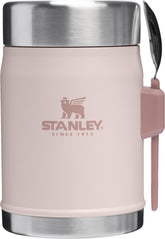 STANLEY food jar front view in rose quartz showing compact design and durability