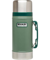 STANLEY food jar front view showing durable stainless finish and lid, ideal for rugged use