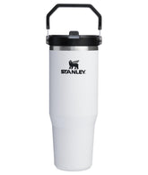 STANLEY IceFlow front view showing chalk finish and carry handle for easy transport