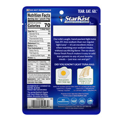 StarKist single 2.6oz pouch front close-up highlighting portable packaging