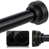 STARLATTA front view matte black rod showing sleek finish and clean profile