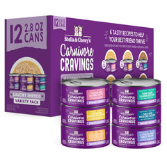 Stella & Chewy's front packaging showing variety pack and convenience