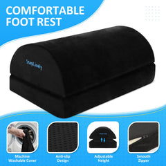 StepLively close-up of removable foam layers showing adjustable height benefit