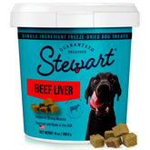 Stewart 14 oz tub front label showing product and benefits