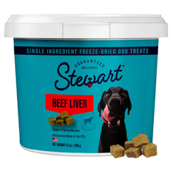Stewart tub front packaging shows brand and 21 oz convenience
