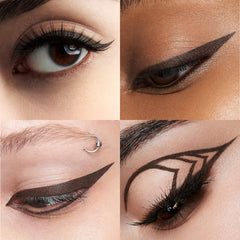 stila application eye in use illustrating easy marker glide and defined lashline