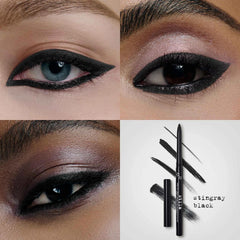 stila stingray black tip close-up demonstrating smooth glide benefit