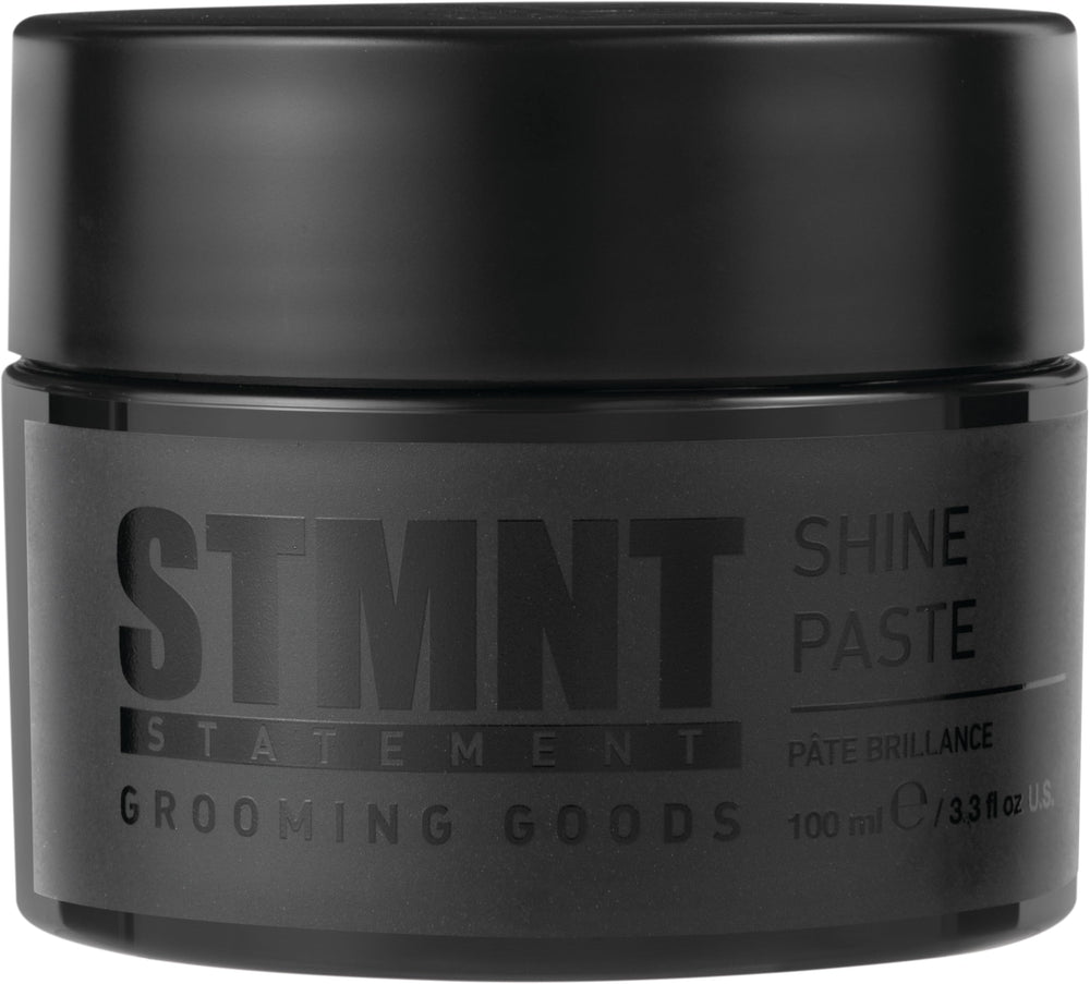 STMNT front jar view showing packaging and product identity, polished look benefit