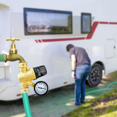 STMOUTUO adjusting handle detail for quick pressure changes and fine control benefit