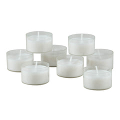 Stonebriar lit tea light in a holder providing warm ambient light