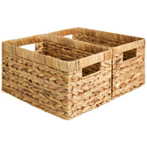 StorageWorks front view showing neat weave and stylish shelf benefit