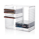 STORi front view clear CD organizer showing neat media storage benefit