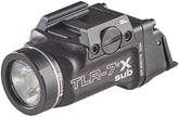 Streamlight TLR-7 X Sub front profile showing compact light and lens, enhances target visibility