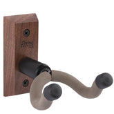String Swing front view showing Black Walnut finish and secure mount benefit