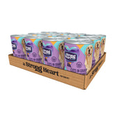 Strongheart front packaging showing beef cuts and clear label benefit