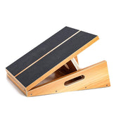 StrongTek front view showing full wooden slant board for stable stretching