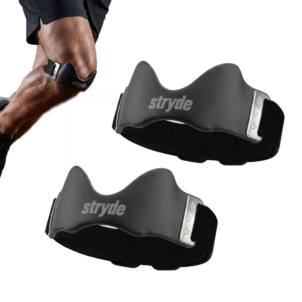 Stryde Knee front packaging showing product pair and benefits