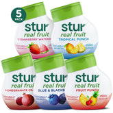 Stur classic variety pack bottles showing front labels and colors for quick selection