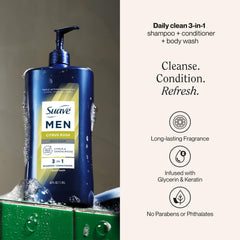 Closeup of pump top on Suave bottle for easy dispensing convenience