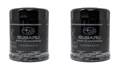 Subaru genuine oil filter front packaging showing brand and part number benefit: correct fit