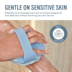 Sud Scrub textured strap detail highlighting secure grip and no-slip benefit