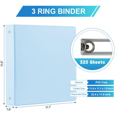 SUIN binder spine with clear overlay for printed labels and easy ID