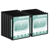 SUIN front cover view showing clear sleeve and professional black finish for neat presentation