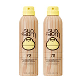 Sun Bum SPF 70 front packaging showing brand and protection