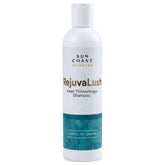 Sun Coast Sciences RejuvaLush front bottle showing clean design and benefit