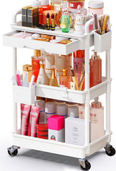 SUNALLY front view showing full three-tier storage and neat organization benefit