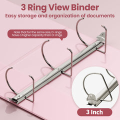 SUNEE d-ring mechanism close-up for secure page alignment benefit