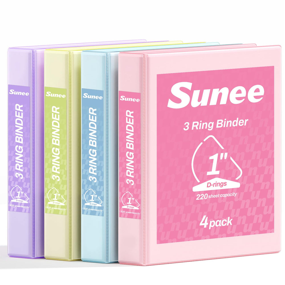 SUNEE clear view front cover showing inserted title page and protection benefit