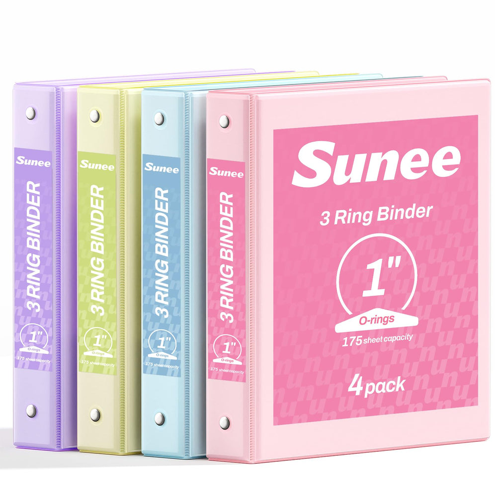 SUNEE front clear-view pastel set showing organized benefit