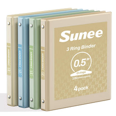 SUNEE clear front cover view showing customizable title and benefit