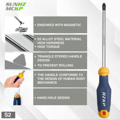 SUNHZ MCKP mini precision screwdrivers displayed for delicate electronics work
