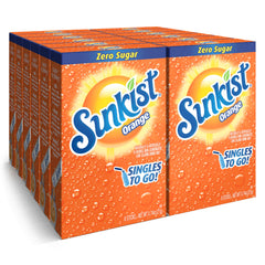 SINGLES TO GO! showing front packaging with bright orange branding and convenience