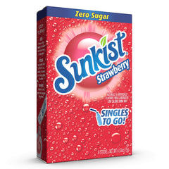 SINGLES TO GO! close-up of an open powdered stick showing texture and easy pour benefit