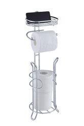 SunnyPoint chrome front view showing neat three-roll storage and polished finish